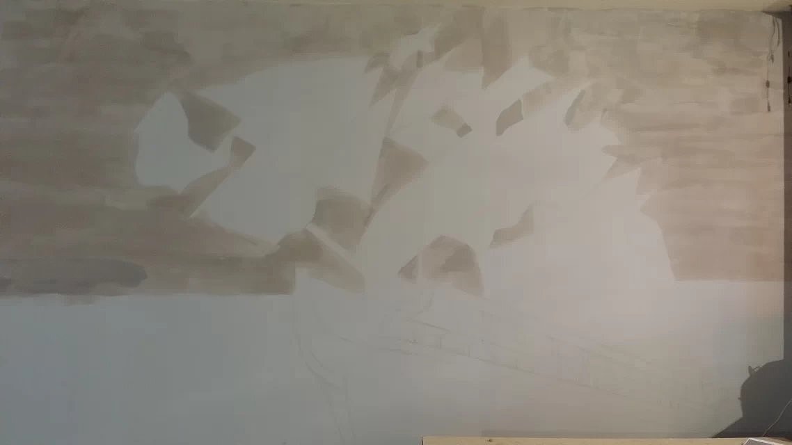确定主体色调及轮廓