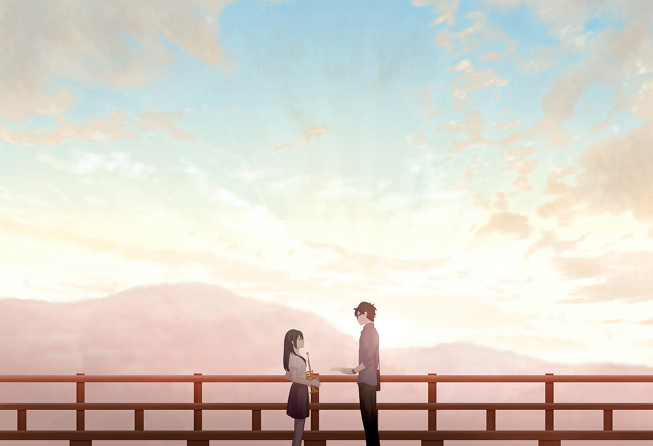 《青春的流转》—"京吹"系列唯美插画（图ZMjYyMTQ0Mzcy） - 创作习作 - 站酷设计师野生黄白猫原创素材 - 站酷ZCOOL