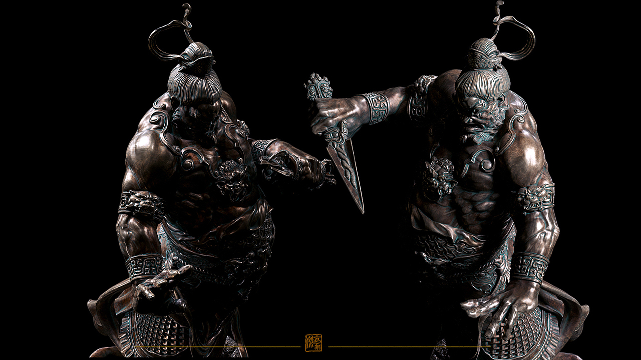 门神—— 哼哈二将