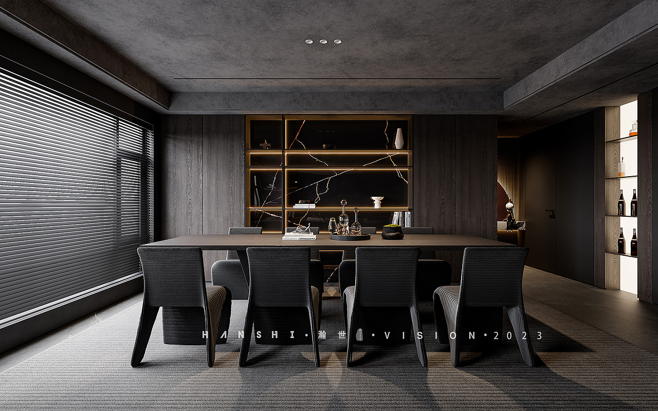 现代暗黑系一瀚世表现