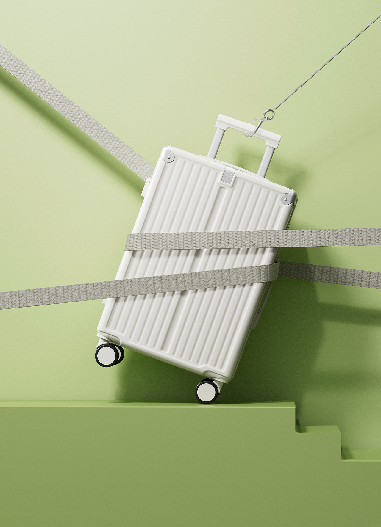 行李箱建模渲染/行李箱拍摄/行李箱模特/行李箱/C4D