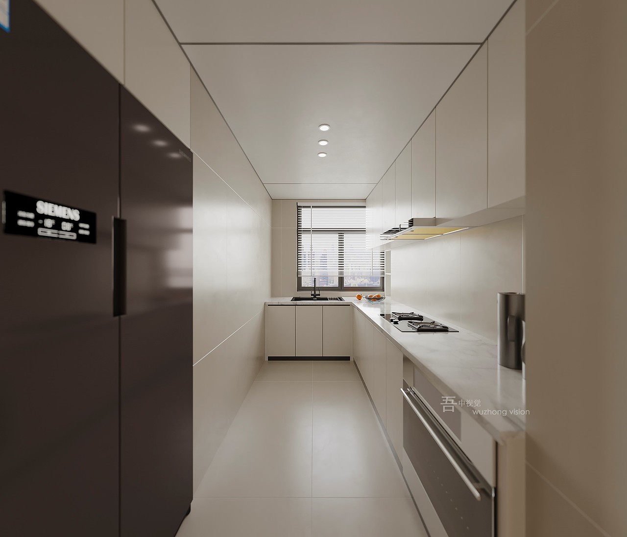 现代极简效果图