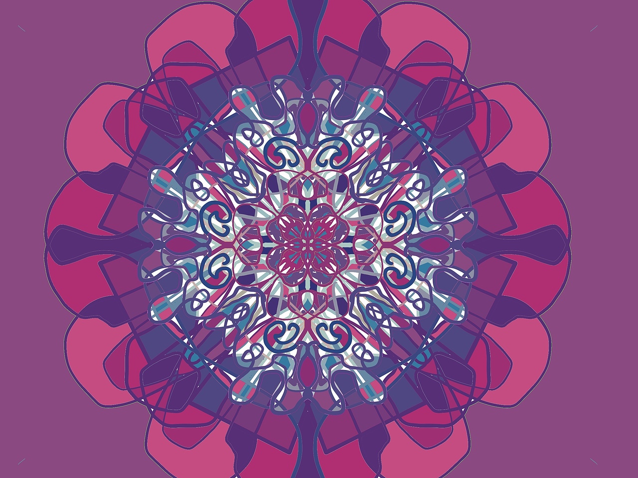 对称图形|平面|图案|lisaqicwei_原创作品-站酷zcool