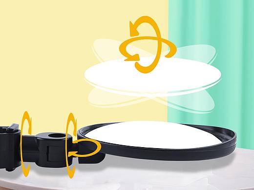 免安装电动车后视镜