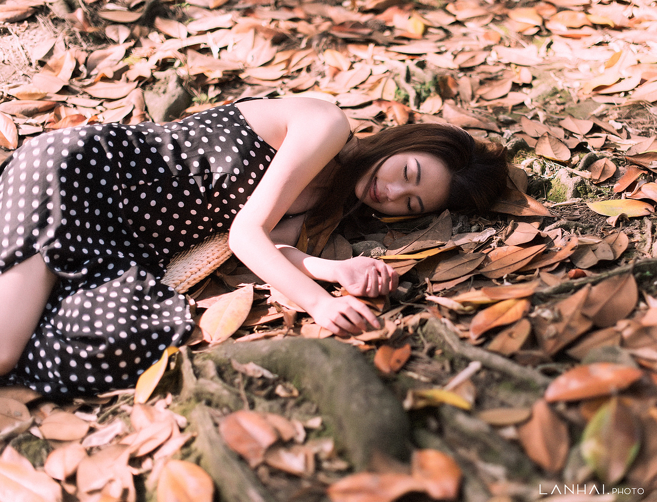 阳光下,是一道纤绝的尘陌。