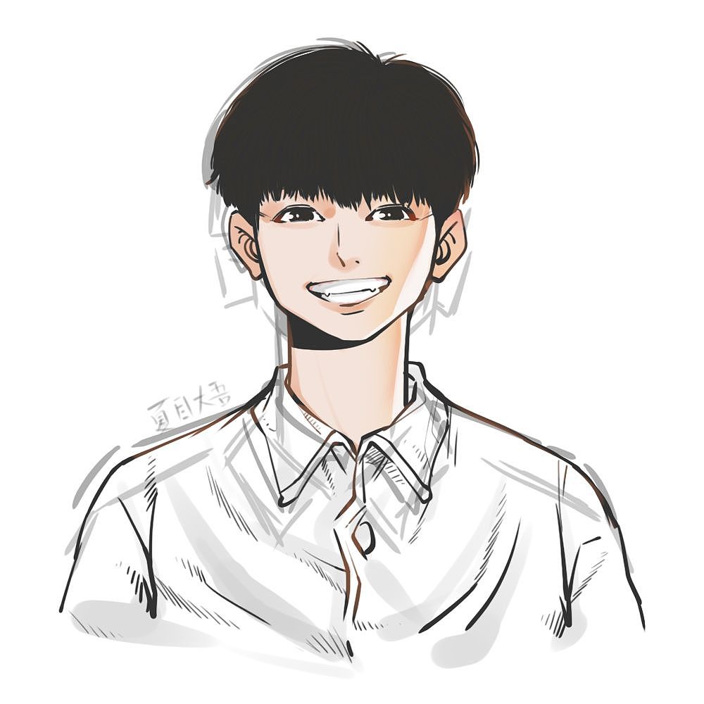 动漫人物半身练习