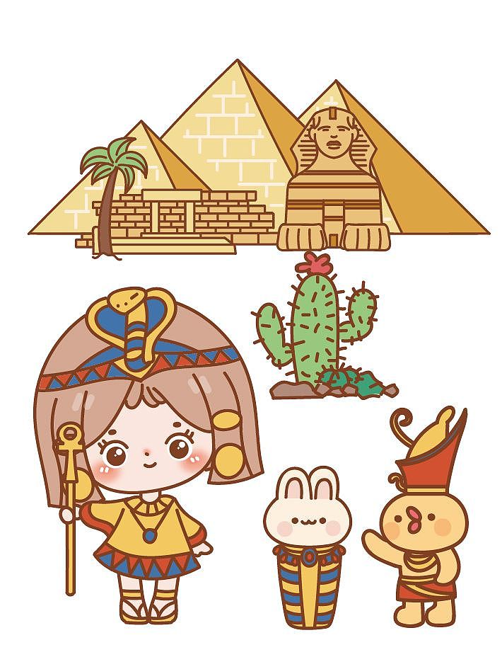 原创插画|一起出去踏青⑧