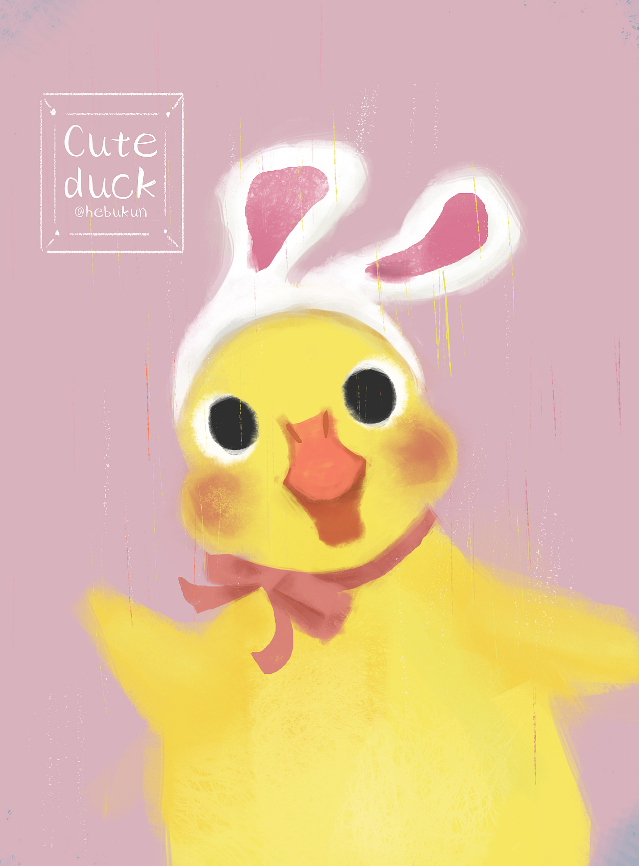 Cute duck（图ZMjY3MDI5NTcy） - 商业插画 - 站酷设计师何不困原创素材 - 站酷ZCOOL