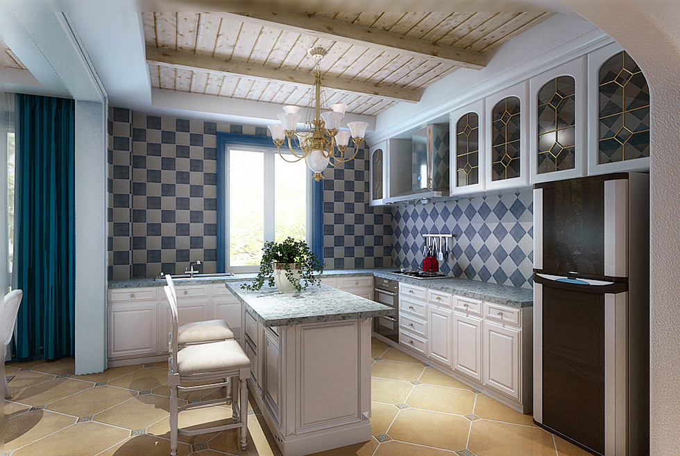 七夕装修特惠|中铁阅山湖别墅地中海风格装修!