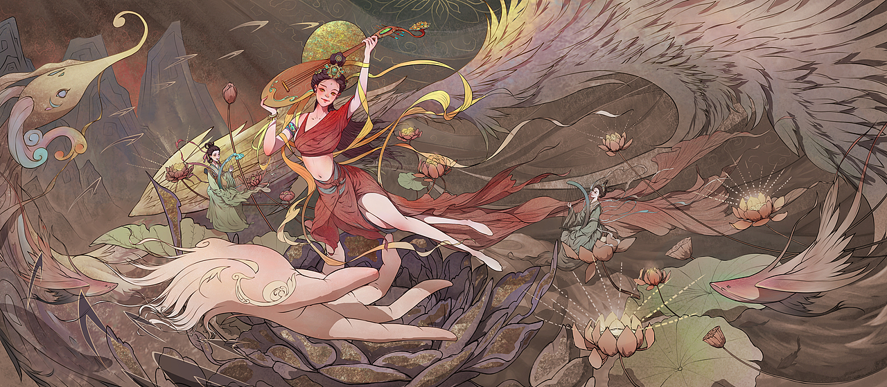 商业插画（图ZMjkzNDA3Mjgw） - 商业插画 - 站酷设计师叁月创意原创素材 - 站酷ZCOOL