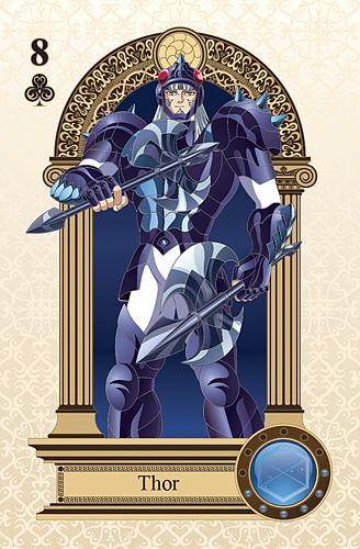 圣斗士系列-北歐篇（圖ZODE1NzU5MTI=） - 商業(yè)插畫(huà) - 站酷設(shè)計(jì)師德毅設(shè)計(jì)原創(chuàng)素材 - 站酷ZCOOL