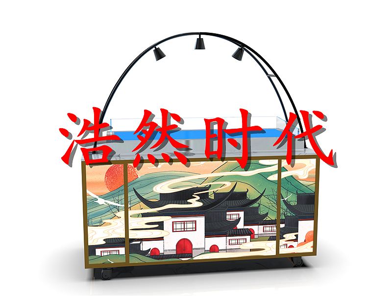 餐台移动大理石取餐台 设备