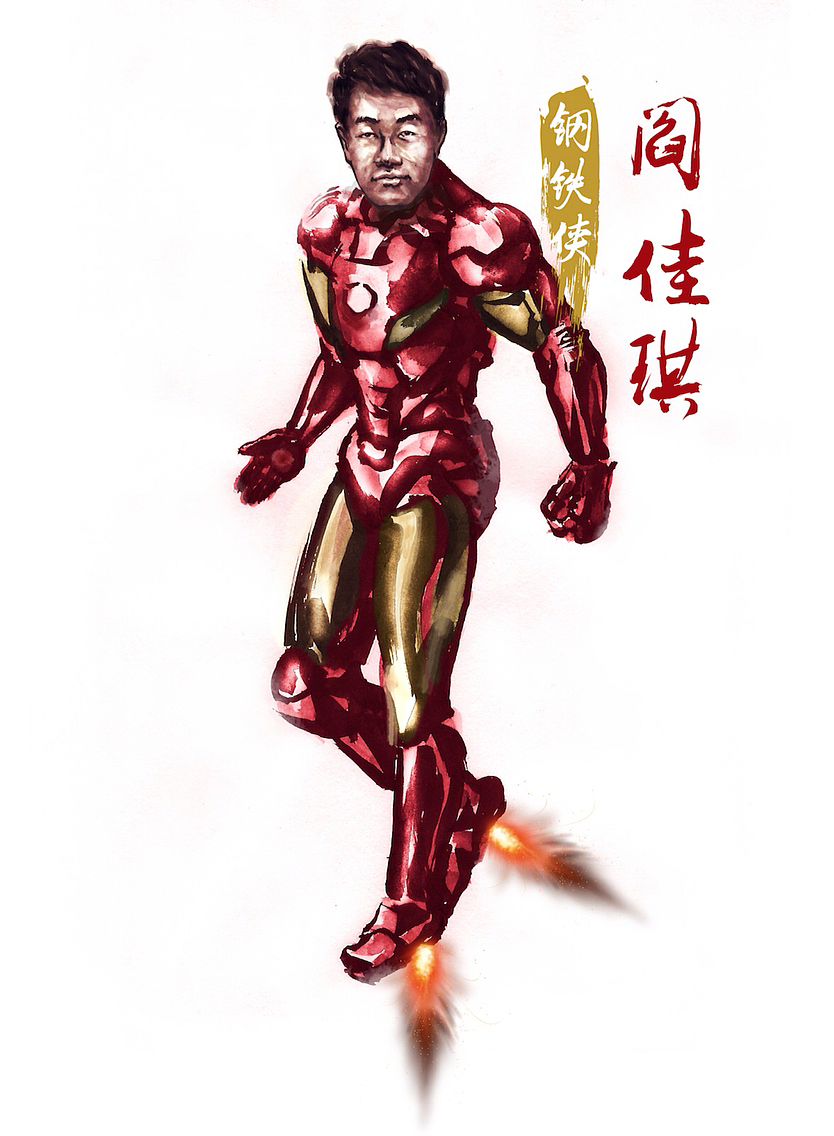 复仇者联盟之团队角色肖像（图ZMzk0OTgyOTI=） - 创作习作 - 站酷设计师明泊而已原创素材 - 站酷ZCOOL