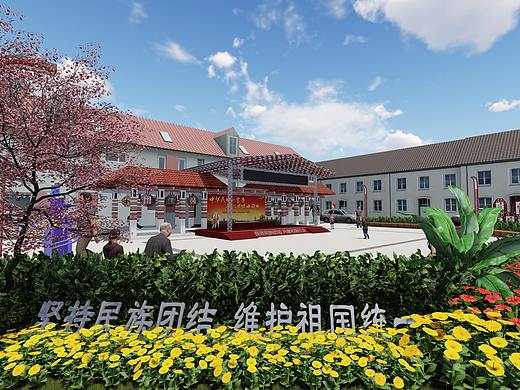 六安市叶集区民族文化广场