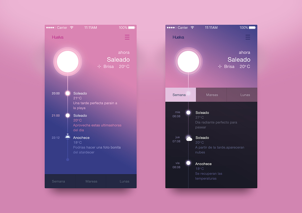 天气界面练习（图ZMzAzOTU1MjA=） - APP界面 - 站酷设计师Rain_Chen原创素材 - 站酷ZCOOL