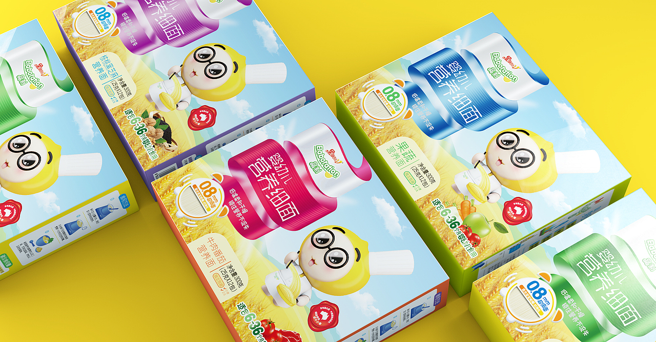 果仙多维儿童面条