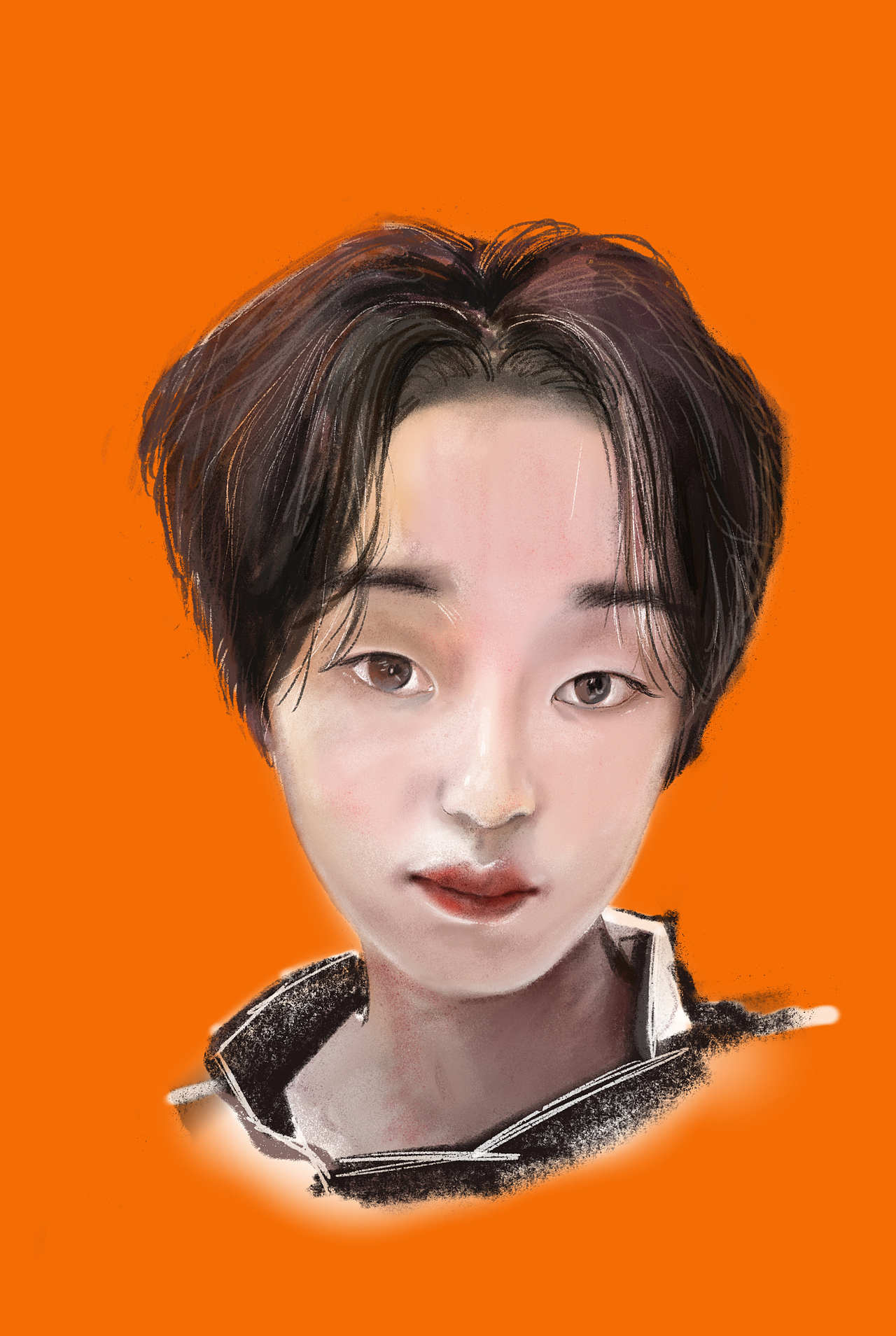 procreate肖像绘画练习（图ZMjI1MDc3NTYw） - 创作习作 - 站酷设计师Z90246526原创素材 - 站酷ZCOOL