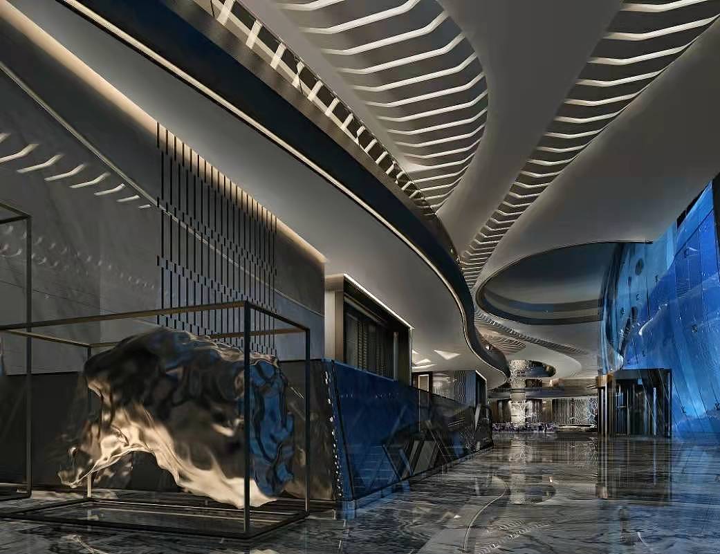 工装 酒店大厅效果图案例