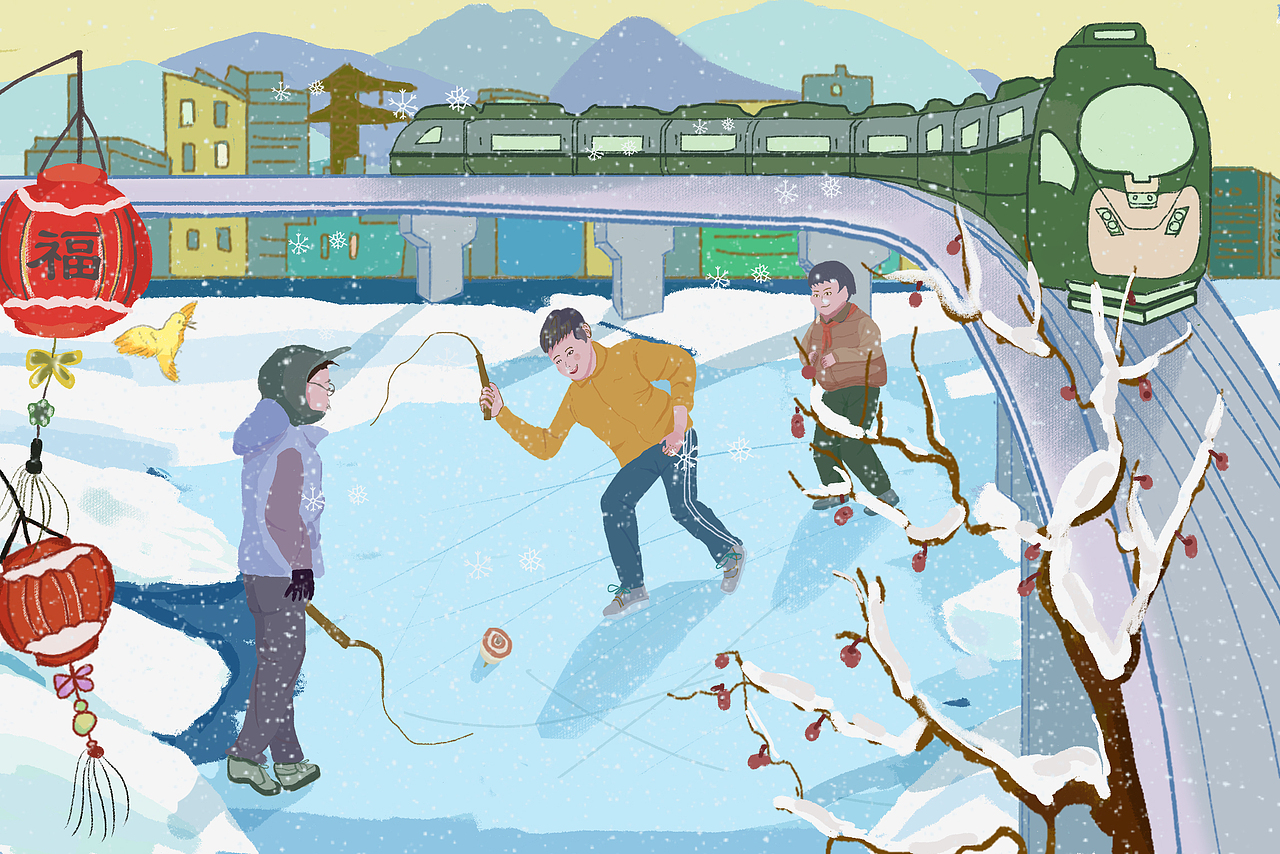 儿时回忆（图ZMjkzODA5NTQ0） - 绘本 - 站酷设计师登月梦想家原创素材 - 站酷ZCOOL