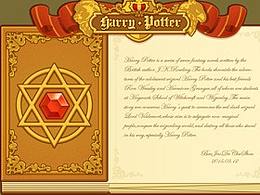 【练习】“哈利波特”主题界面设计补完！