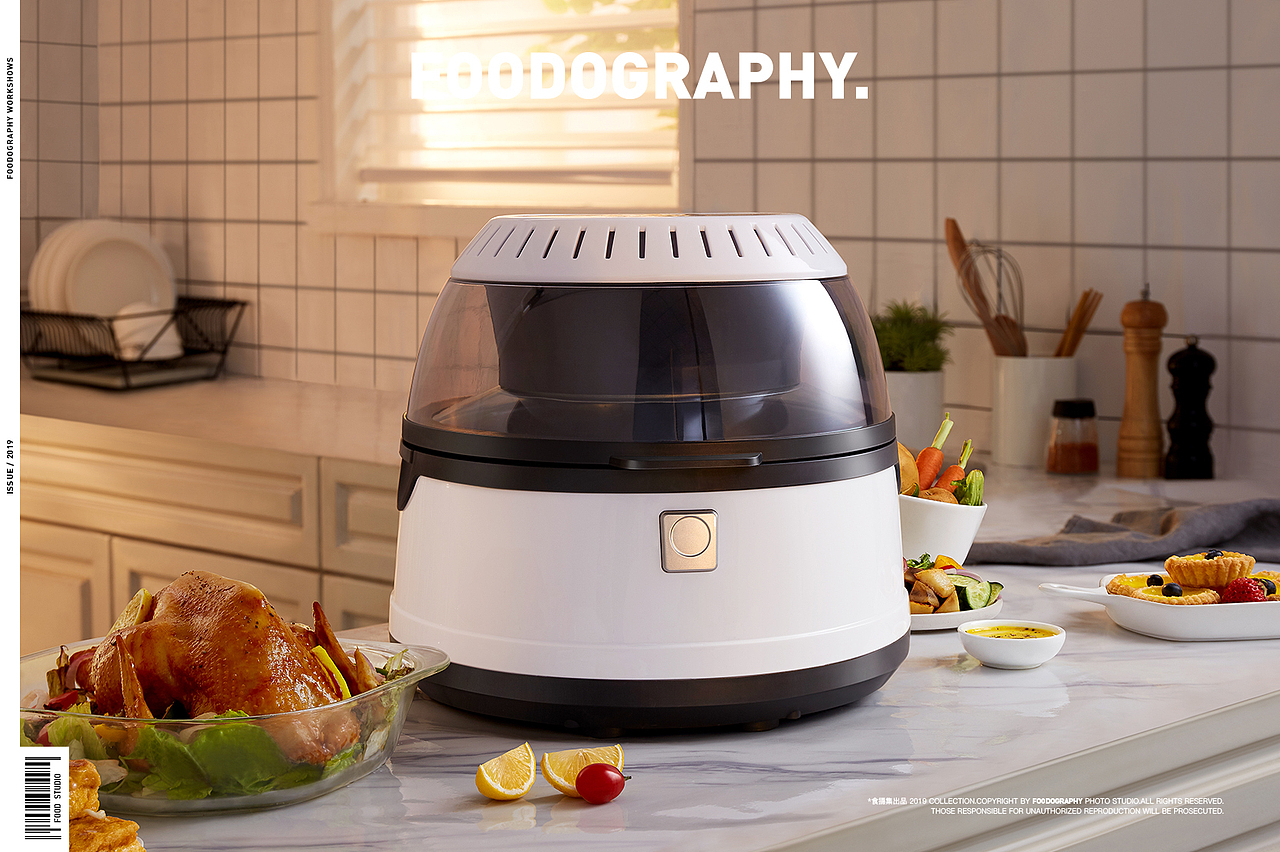 电商摄影 | 小野知行空气炸锅 ✖ foodography