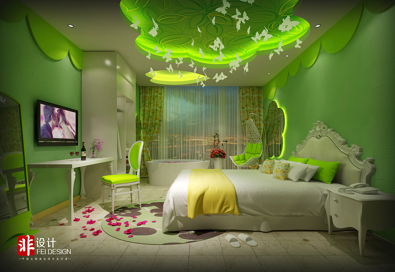 郑州艾唯尔情侣主题酒店主题房