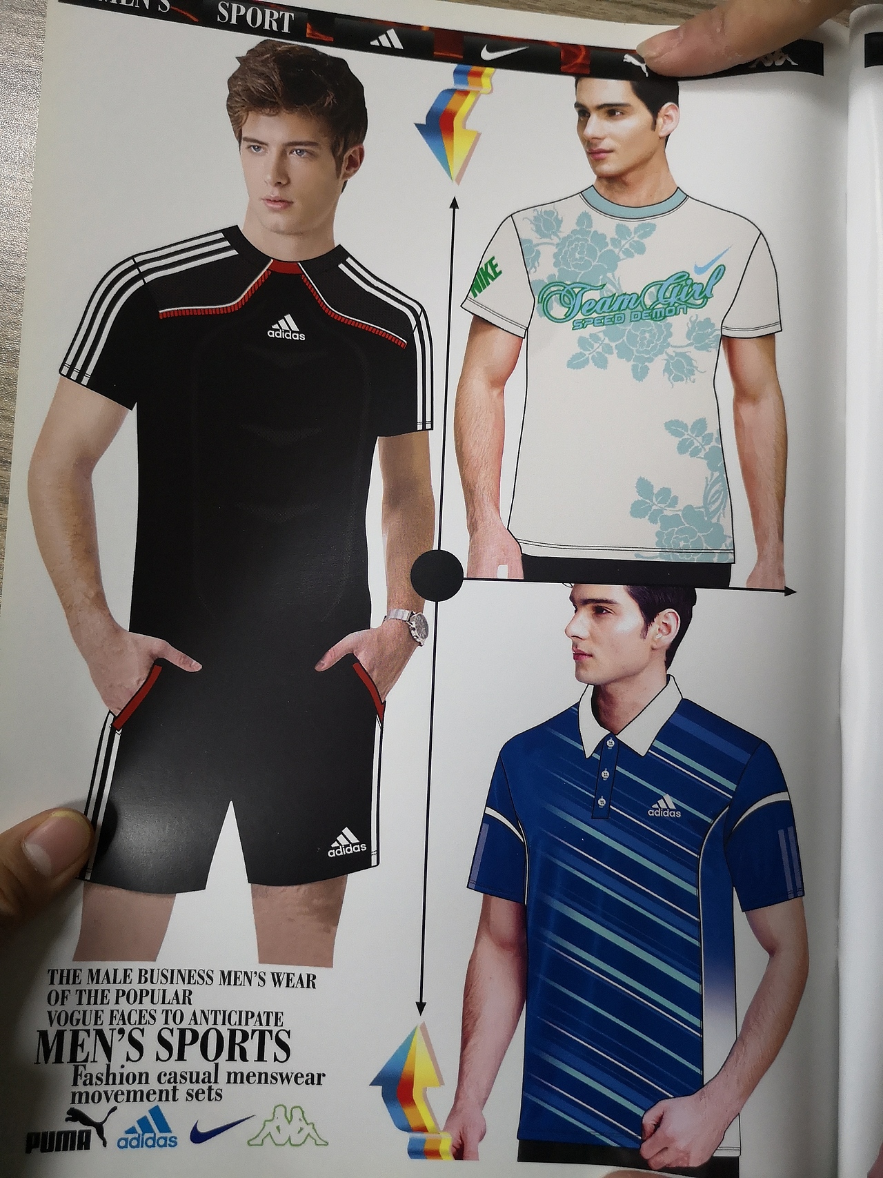 运动休闲服（图ZMTQ2MzgyODg0） - 休闲/流行服饰 - 站酷设计师俏咔咔原创素材 - 站酷ZCOOL