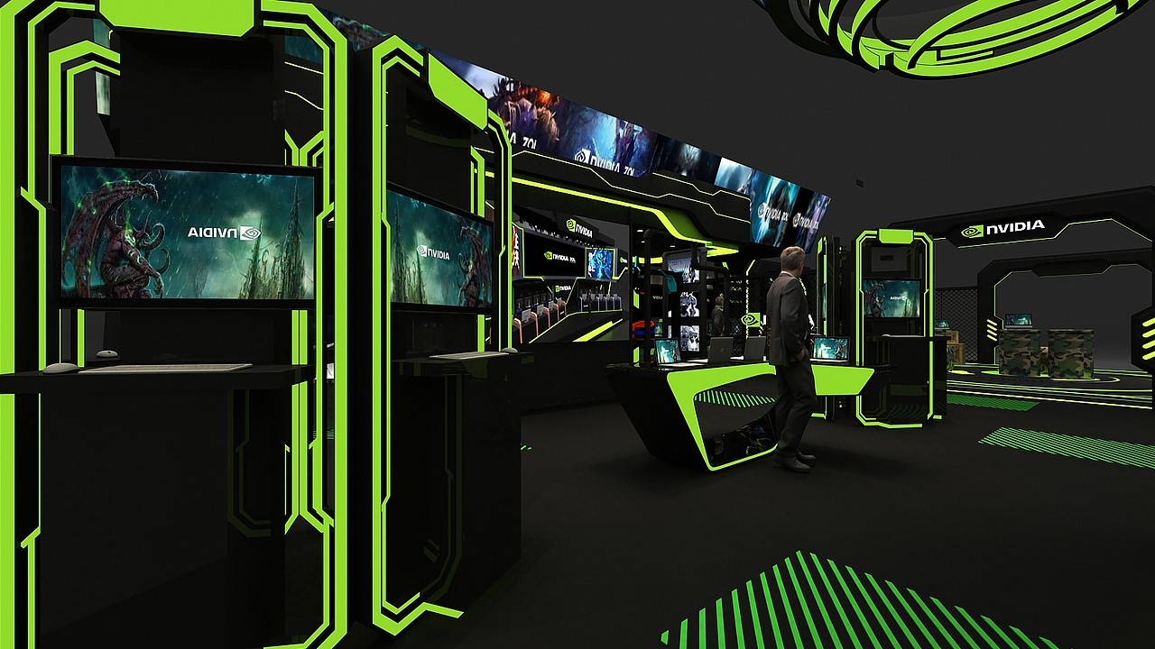 科技小展（图ZMTY1NDQ5MDEy） - 展陈设计 - 站酷设计师GavinDY原创素材 - 站酷ZCOOL