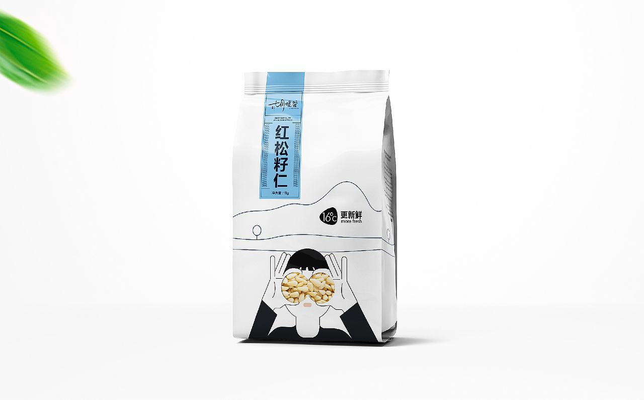 七月唯谷坚果类品牌全案设计