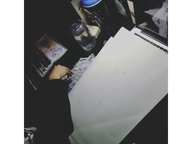 ◖繪畫過程分享+高光位置工具那些事◗(图ZMTY4MTg1NTI=) - 艺术插画 - 站酷设计师peichung原创素材 - 站酷ZCOOL