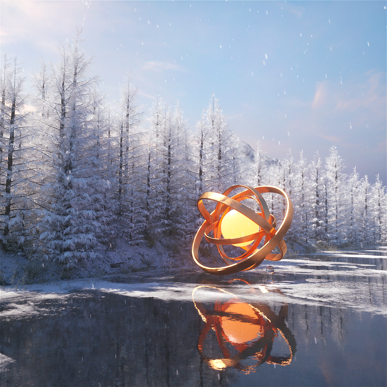 C4D_everydays render-- August 2017