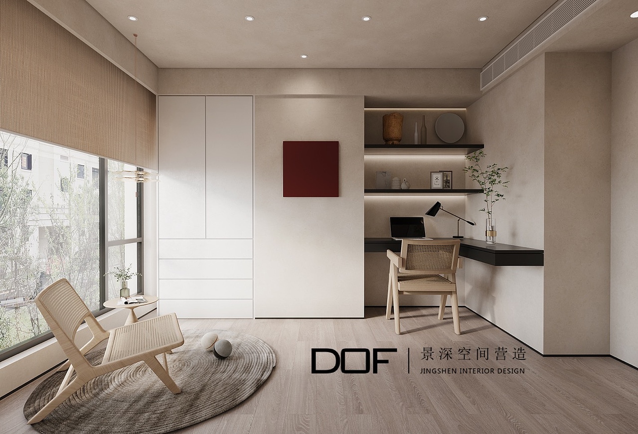 侘寂风住宅-张家港（图ZMjU1Njc3NjY0） - 家装设计 - 站酷设计师ARROW景深原创素材 - 站酷ZCOOL