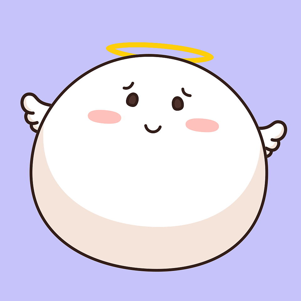 圆圆天使与方方恶魔表情包