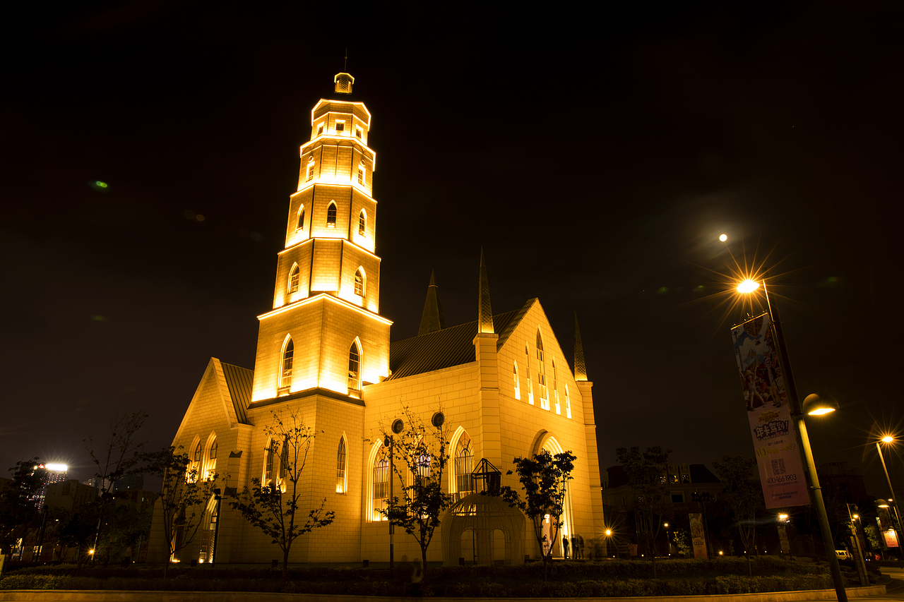 大昆明的1903公园夜景
