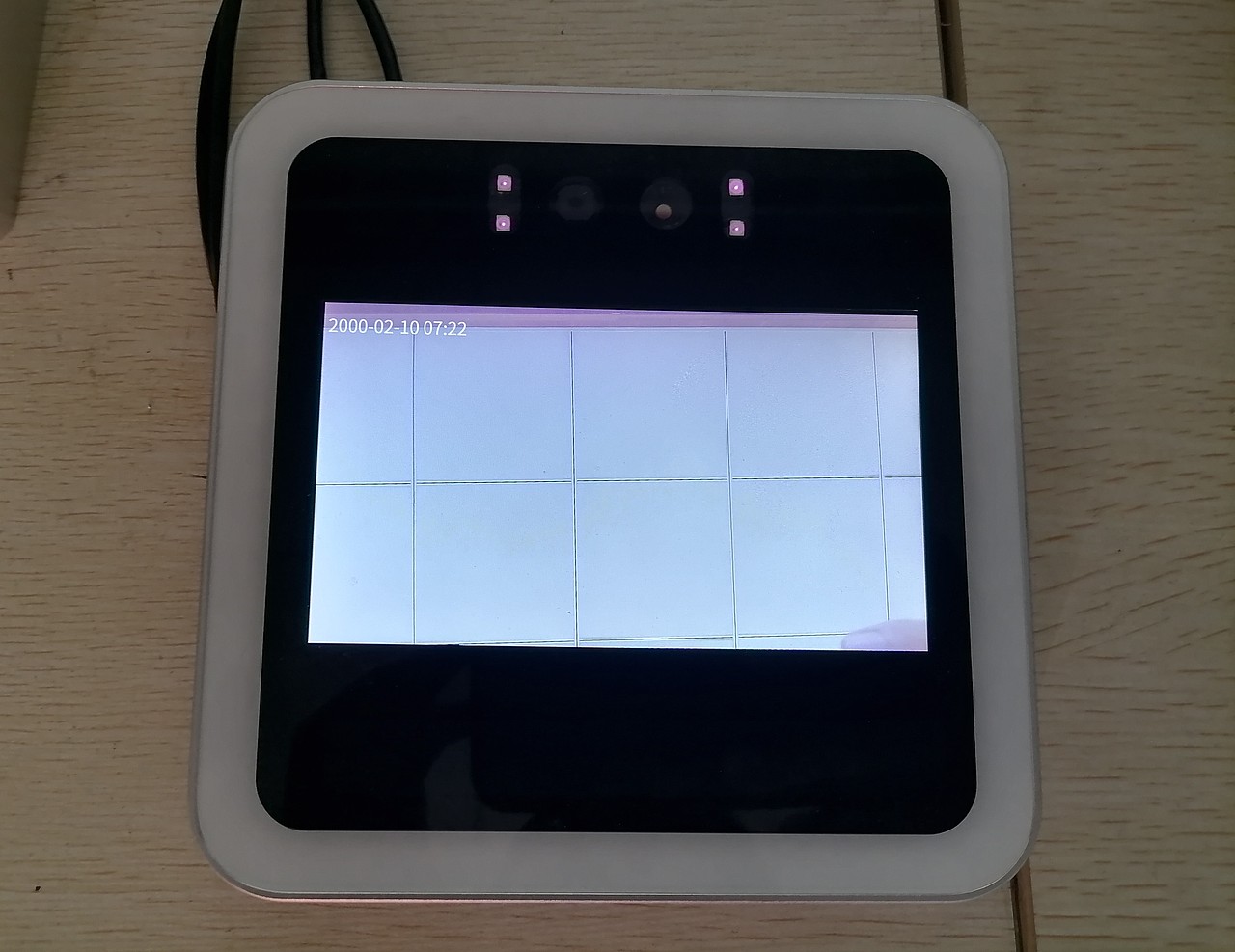 人脸识别门禁-试修