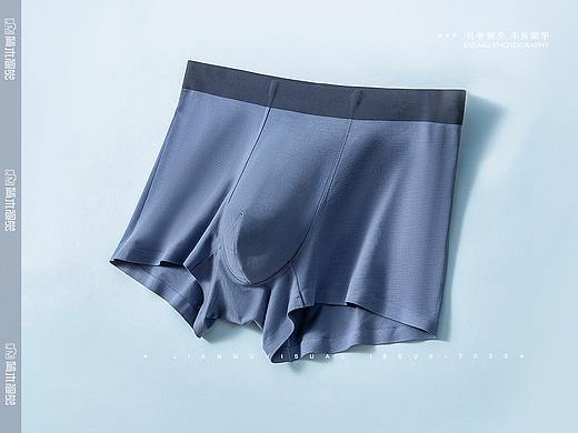 内裤摄影丨简木视觉 × 男士内衣袜子 产品简约静物拍摄