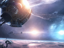 #AI創(chuàng)作實驗室#太空科幻