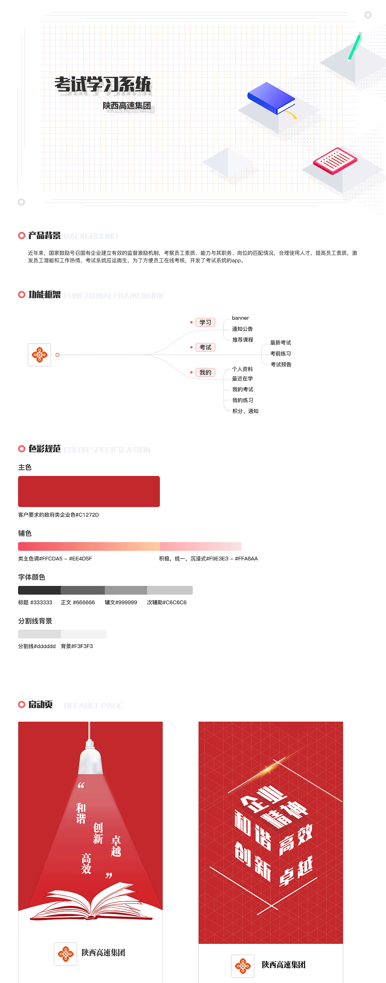 陕西高速集团考试学习系统（图ZMTgxNTY1NDM2） - APP界面 - 站酷设计师mint_chocolate原创素材 - 站酷ZCOOL
