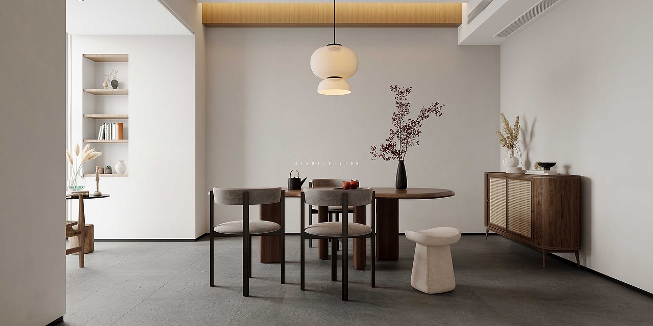 效果图|茶室,会客室