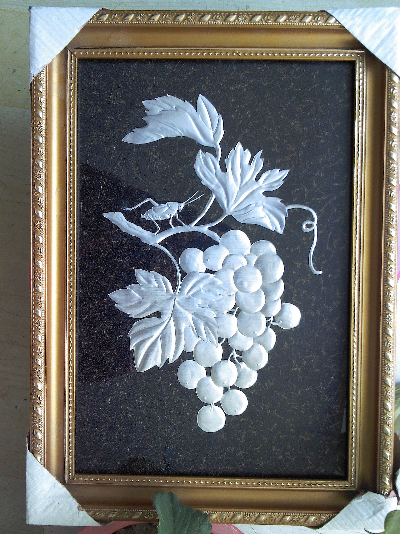 葡萄熟了易拉罐画