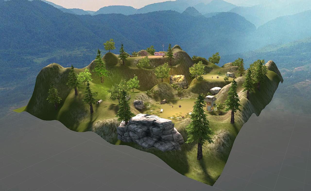 unity3d场景作品手游