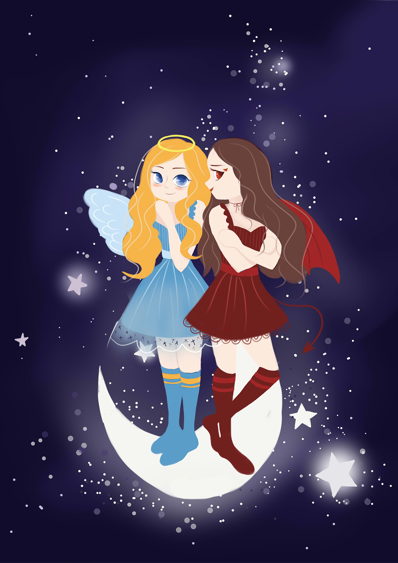 十二星座系列插画