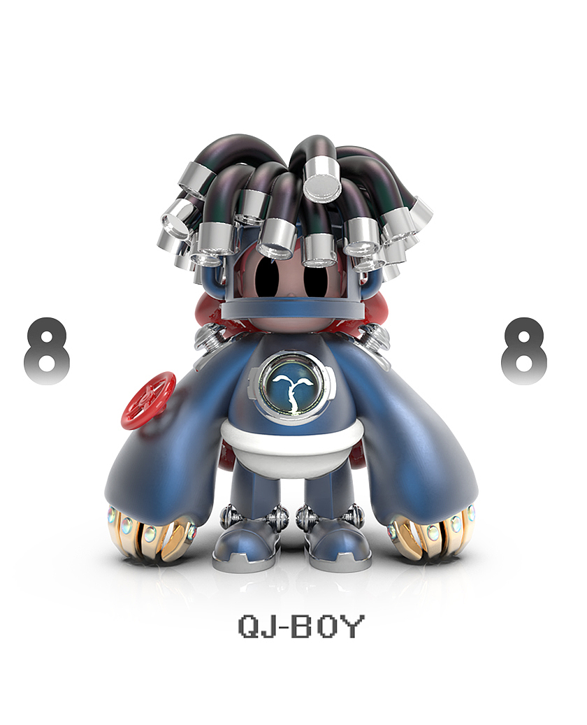 BOY&gir系列8号娃： QJ-BOY（图ZMjc1NTY3MzEy） - 人物/生物 - 站酷设计师cuifabio原创素材 - 站酷ZCOOL