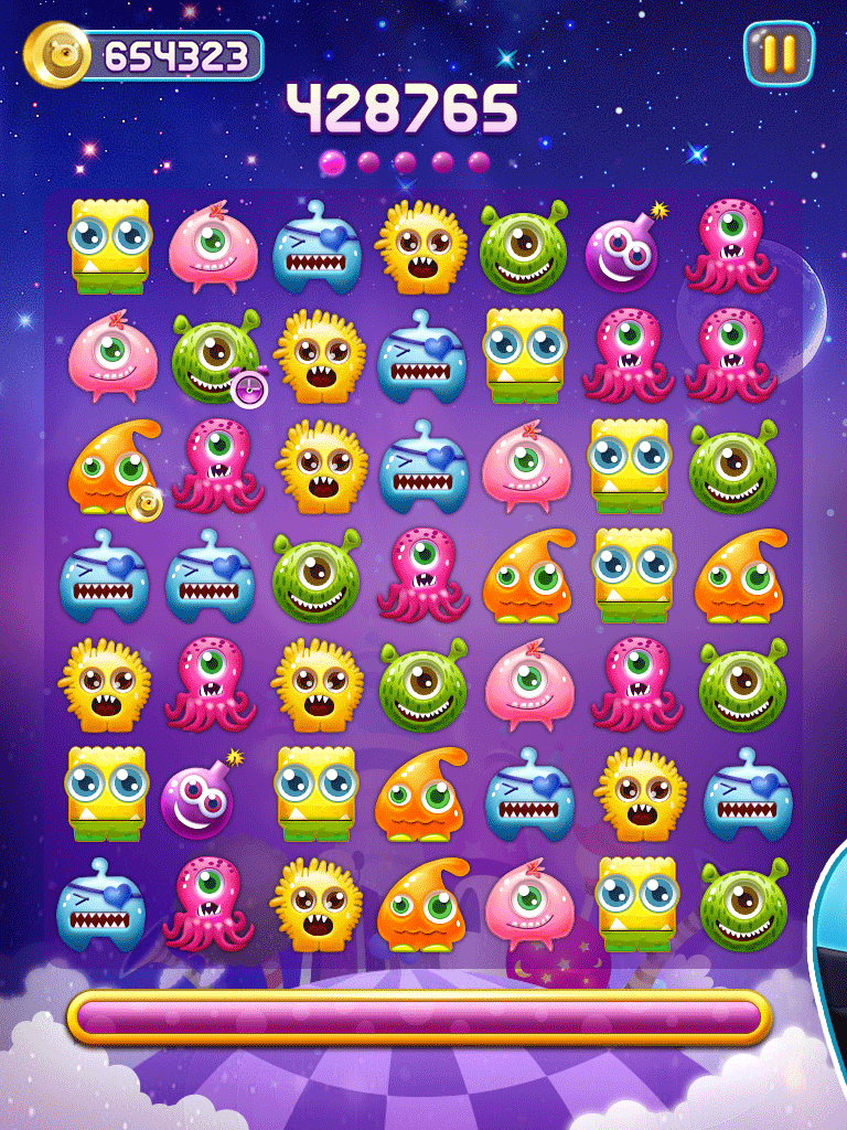 monster pop（图ZNDQ0MTUzODA=） - 游戏UI - 站酷设计师Doreenlin3原创素材 - 站酷ZCOOL