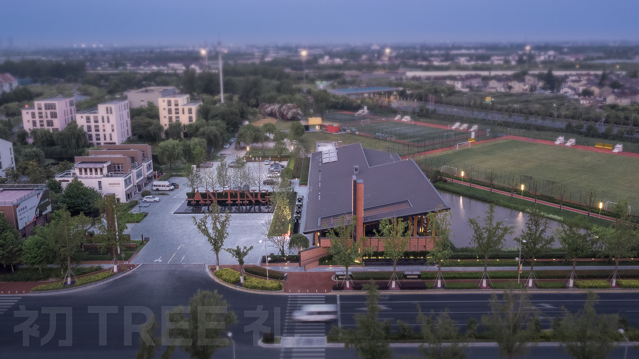 建筑摄影上海万科安亭新镇售楼处