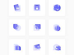 毛玻璃风格图标icon练习