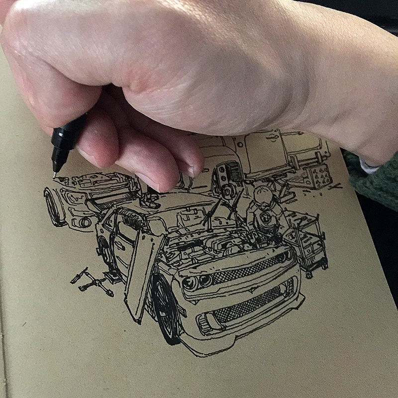 速写本（图ZMjU4MzAyNjg=） - 创作习作 - 站酷设计师画画的三哥原创素材 - 站酷ZCOOL