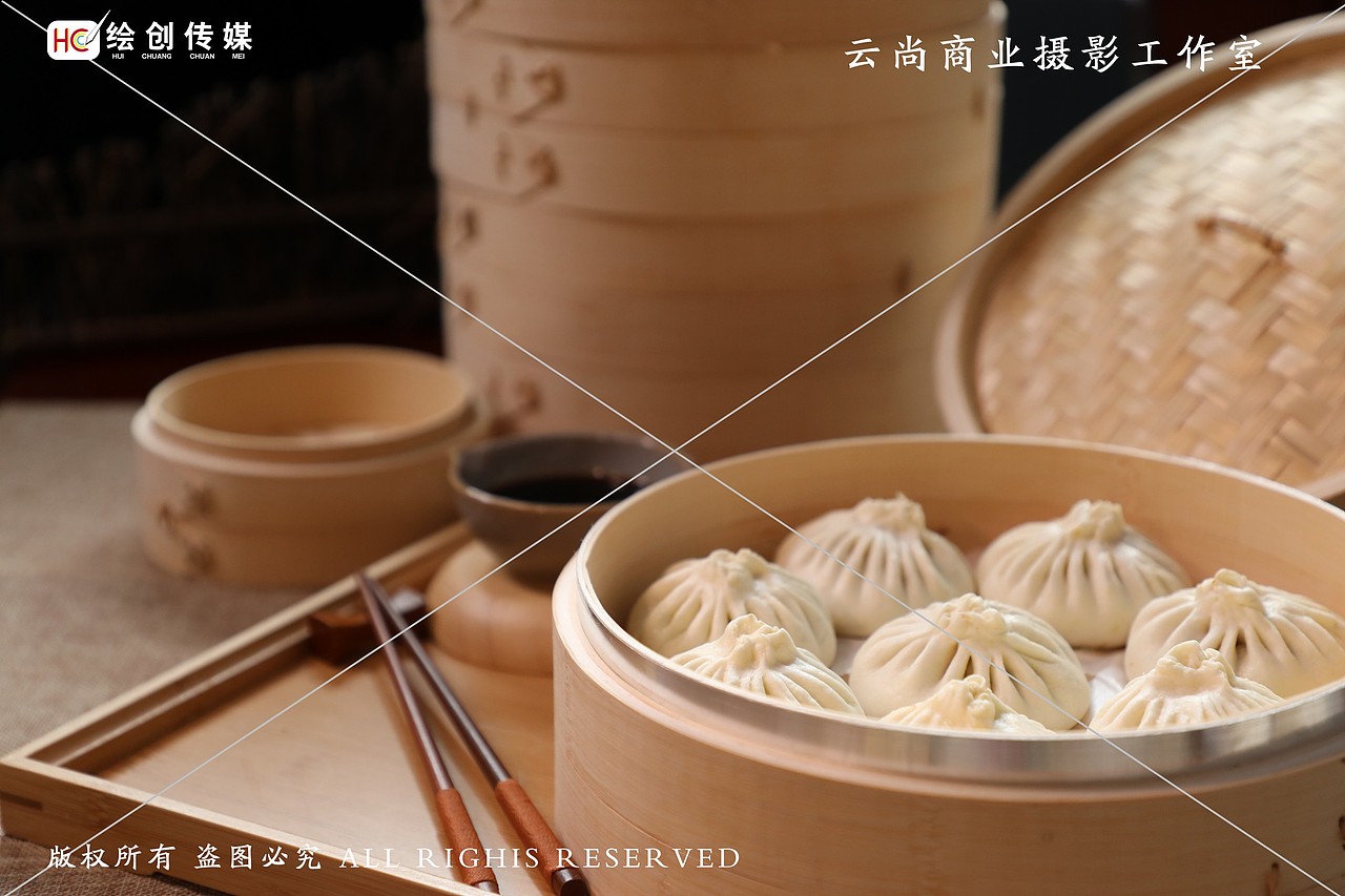 高家包子 百年老店 品牌推广海报拍摄