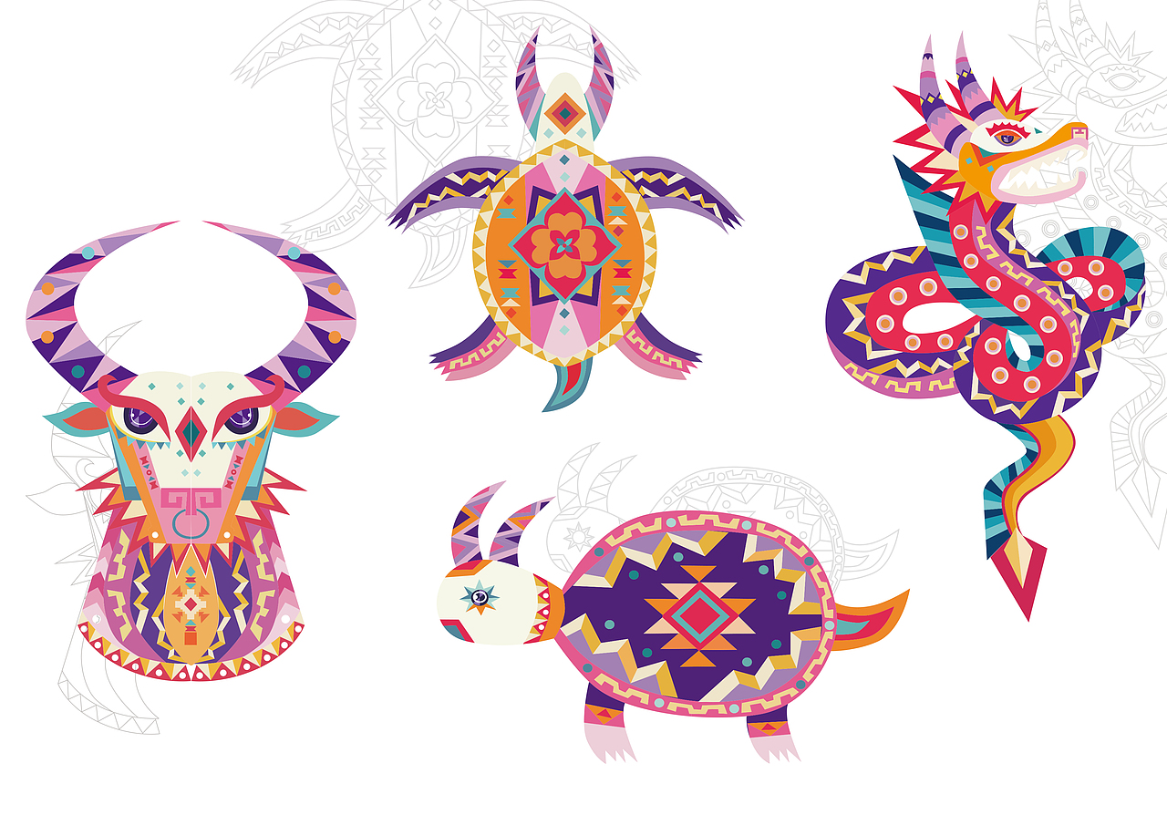 " 贵在苗物"苗族传统纹样视觉产品设计