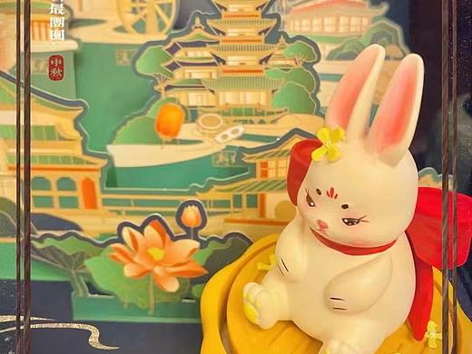 潮玩新品 | 月饼兔兔音乐盒 偷吃月饼的兔子~